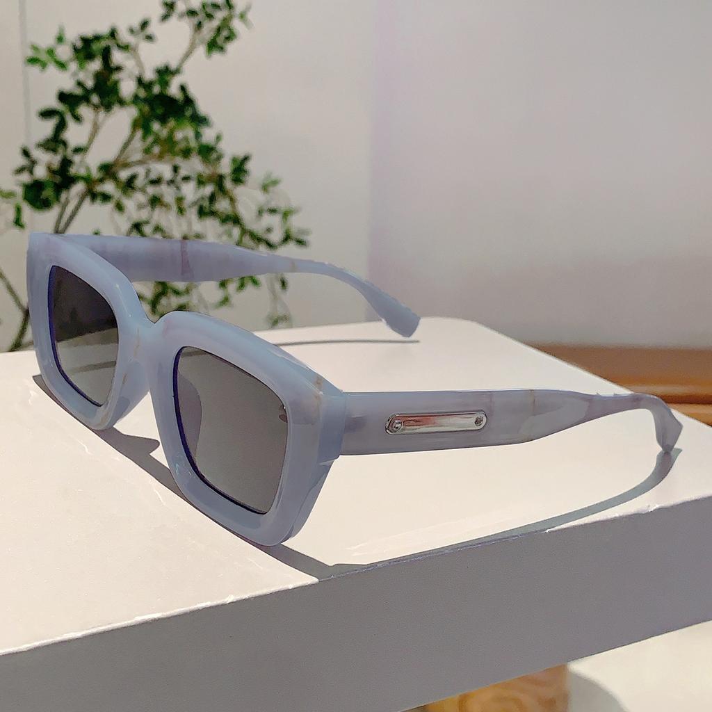 Винтажные квадратные солнцезащитные очки женские Новые стильные конфетные оттенки Ин Модный бренд Корейский стиль Солнцезащитные очки