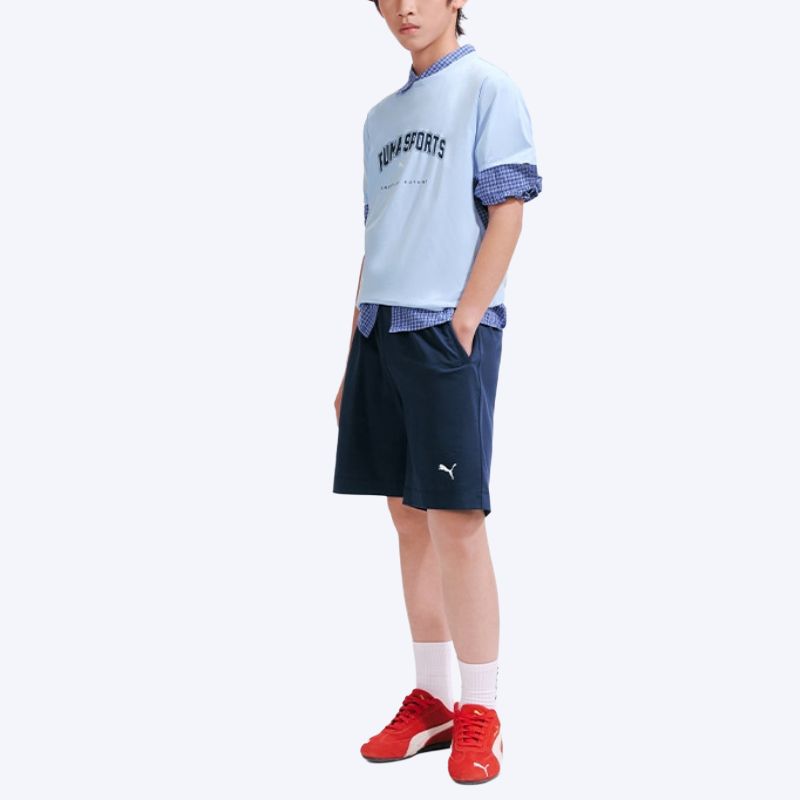 Puma Детская повседневная спортивная одежда с круглым вырезом, тонкая 353226119205-00388
