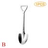 Tip Shovel Flat Shovel Watermelon Spoon Stainless Steel Retro Shovel Dessert Spoon Coffee Spoon
