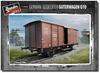 Thunder Model 1/35 Немецкая армия G10 Крытый вагон Пластиковая модель TB35901