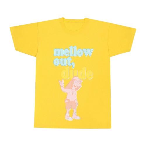 The Simpsons Unisex Adult Mellow Out Dude T-Shirt