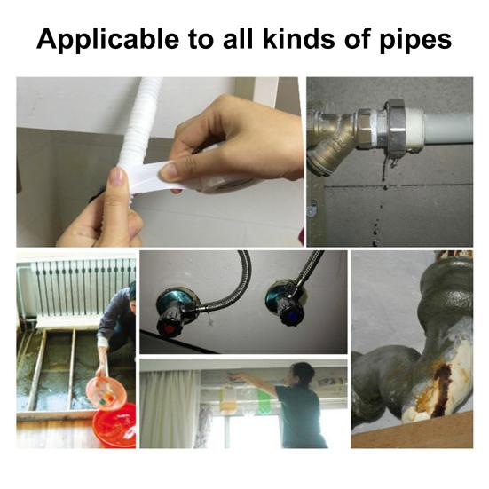 1 рулон 1,5 м изолированная ремонтная лента, изоляционная лента высокого давления, хорошая растяжимость, силикагель, кухня, душ, водопровод, ремонтная лента, инструменты для ремонта
