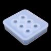 Silicone Pendant Mold Ball Square Shape Art Craft Epoxy Resin Molds DIY Necklace Jewelry Making Mold Tool for Decoration