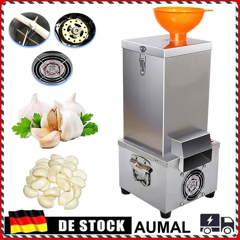 Электрическая машина для очистки чеснока 220 В, коммерческая автоматическая машина для удаления шелухи чеснока, 25 кг/ч