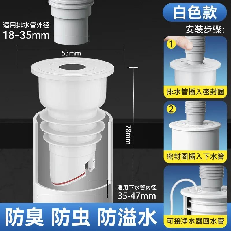 Сушилка для посуды в ванной Кухонный слив Сифон для раковины Фильтр для канализации Крышка для ванны Проекты домашнего дренажа Аксессуары для сифона Ванна