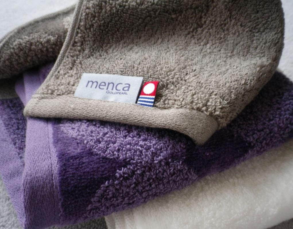 Tanaka Sangyo Bath Towel Imabari Towel Menka Mature Mauve 65 x 130 cm Approx.