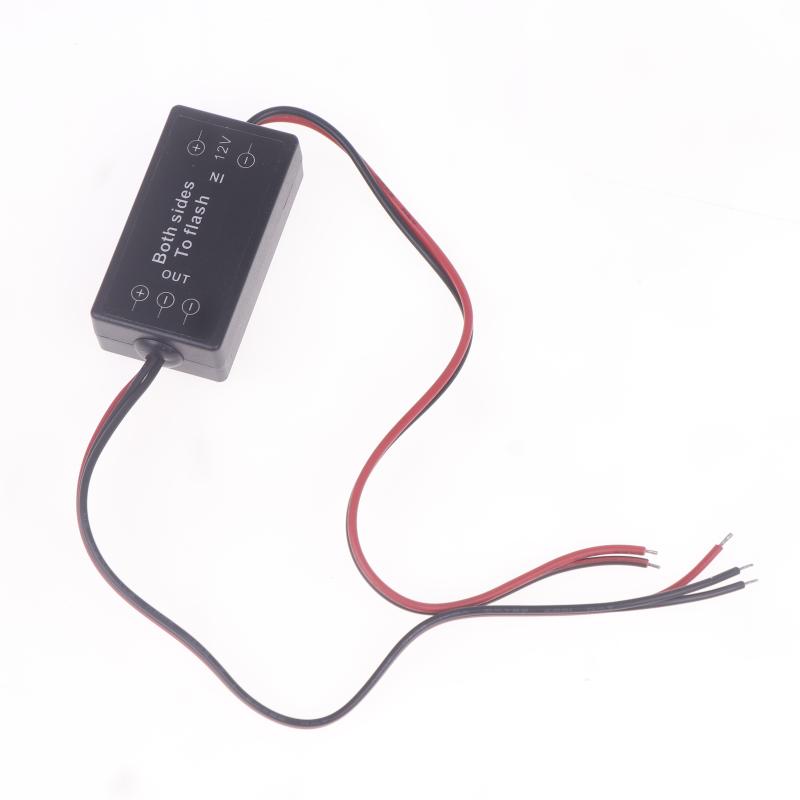 1 шт. для противотуманной фары светодиодные ДХО полосы автомобиль мотоцикл 12 В оба стробоскоп к миганию чередующийся левый/правый стробоскоп модуль вспышки блок