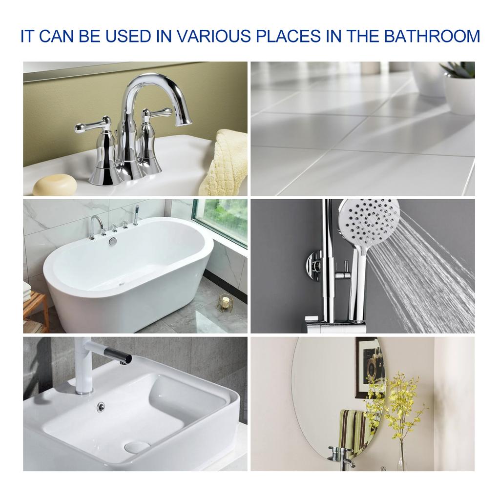 Jue-Fish Bathroom Cleaner Shower Room Glass Scale Remover Cleanser Stainless Steel Hand Basin Bathtub Deodorizer
