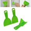 Pack Of 3 Plastic Putty Scraper DIY Texture Pattern Comb and Corner Trowel Tools For Spackling Wallpaper Paint Removal