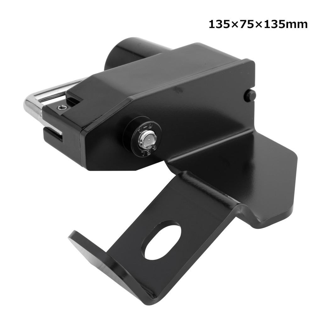 Kijima HTR-05012 Замок для мотоциклетного шлема, Сталь, Черный, Triumph Speed 400/Scrambler 400X ('24-)