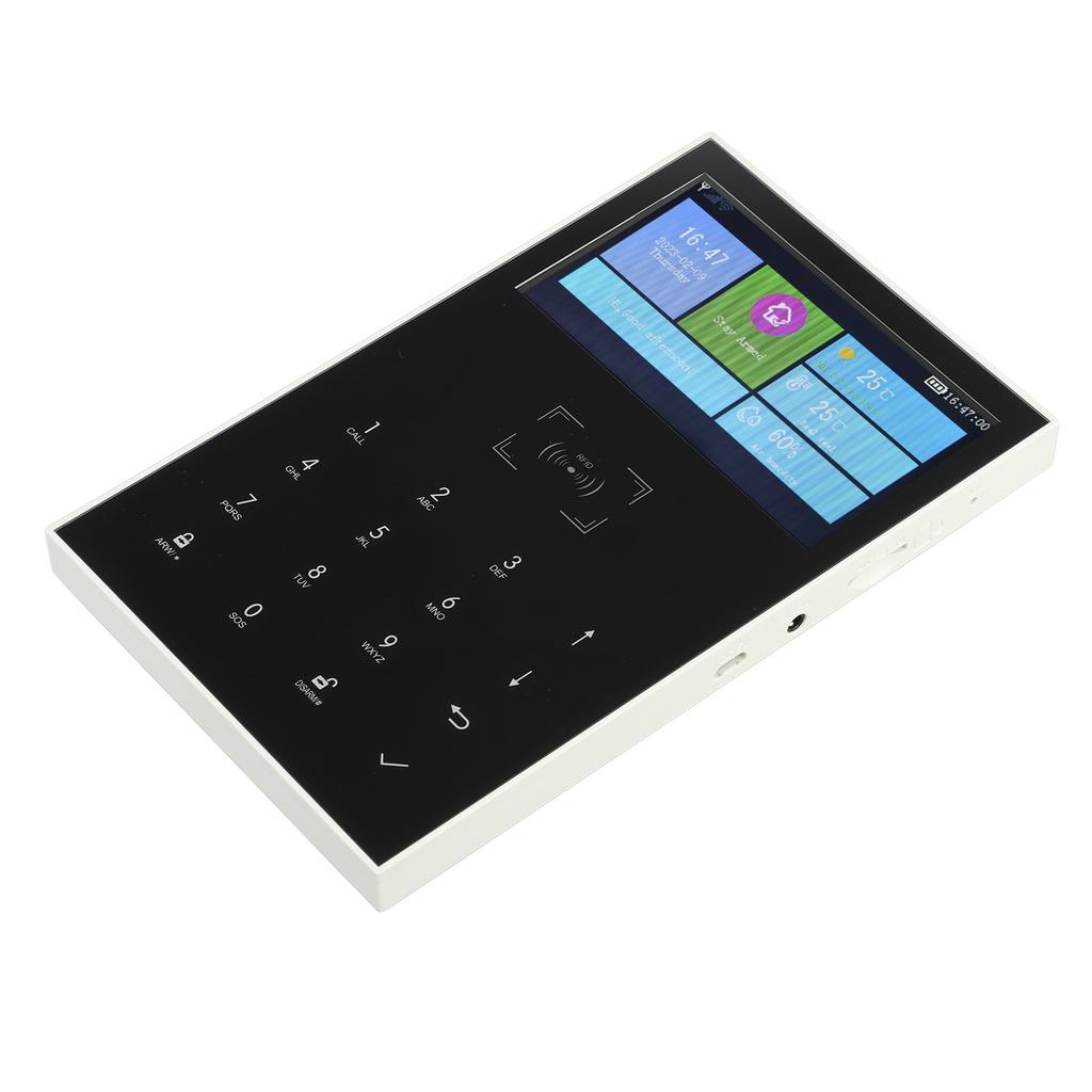 Home Security System Wireless WiFi DIY Alarm Burglar System Touch Screen for Smart Home