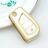 Для Toyota Yaris Rav4 Highlander Auris Avensis Aygo Scion TC IM 2015 2016 Tpu защитный чехол для ключа автомобиля чехол для дистанционного ключа
