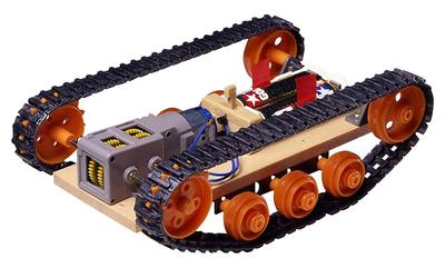 Tamiya Веселая серия поделок 108 Танковая поделка Базовый набор 70108 №