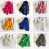 Solid Color Cotton and Linen Scarf Autumn and Winter New Women's Silk Scarf Retro Monochrome Medium and Long Scarf Decorative Long Shawl