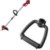 Lawn Mower Handle Black Handlebar Universal Tool Shock Absorption Parts Durable