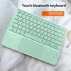 Bluetooth-клавиатура с тачпадом для iPad iPhone Планшета Бесшумная Перезаряжаемая Беспроводная Клавиатура Мышь Комбо