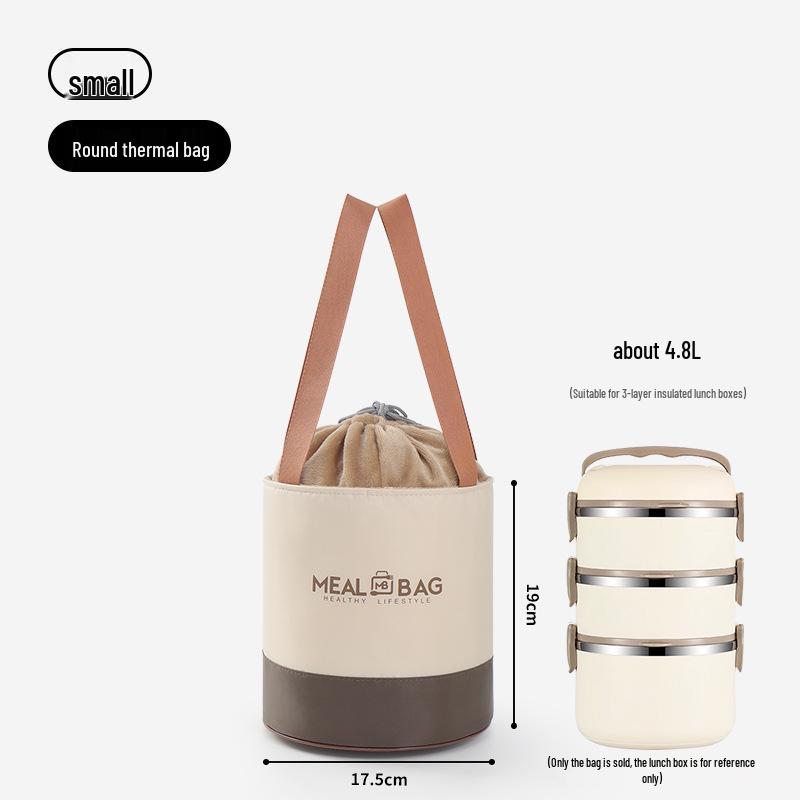 Утепленная водонепроницаемая сумка для ланча для офисных работников и студентов