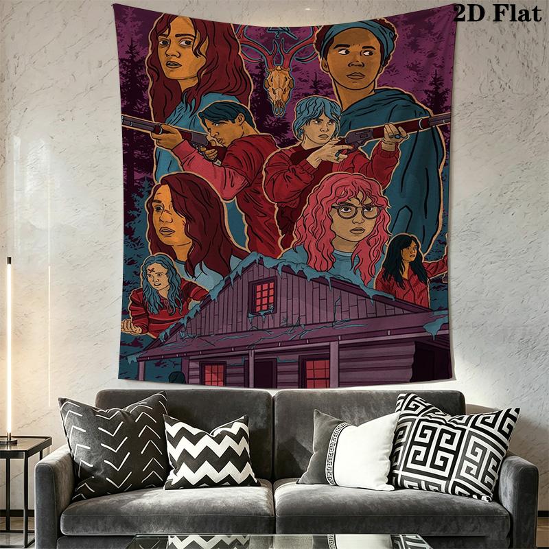 Retro wasp Pattern Home Decor Tapestry, Wall Hanging, Decorative RV Wall Cloth.SGT0917282