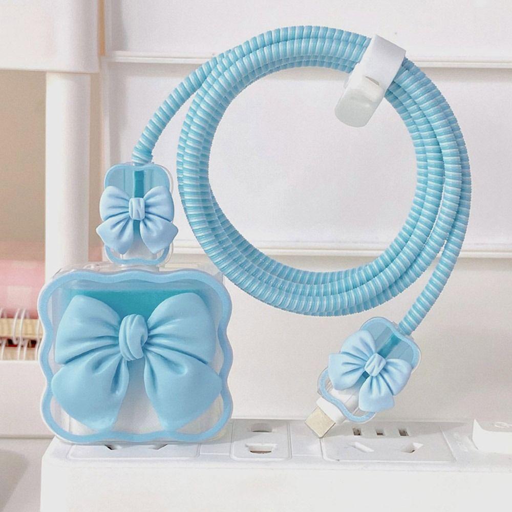 Постепенно прозрачный Защитный чехол для вилки зарядного устройства iPhone Защита USB Защита кабеля Чехол-протектор для кабеля