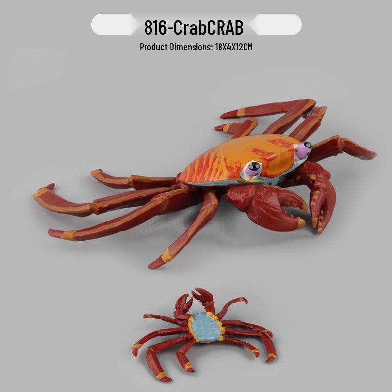 Модели Диких Животных и Морской Жизни: Акула-мако, Синий кит, Тигровая акула, Игрушка-украшение в виде кита