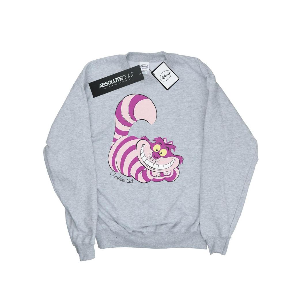 Disney Mens Alice In Wonderland Cheshire Cat Sweatshirt