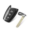 KEYYOU For Hyundai Genesis 2013 2014 2015 Santa Fe Equus Azera Fob 3/4 Buttons Remote Control TOY40 Blade Car Key Shell Case