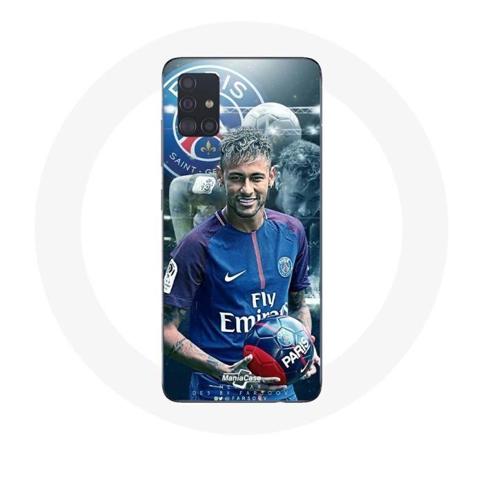 Coque - PSG - Neymar - Samsung Galaxy A51 5G - Souple - Sportif - Protection