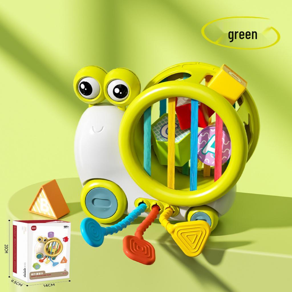 Seselala Finger Dexterity Infant Toys: Snail-Themed Early Education for Babies