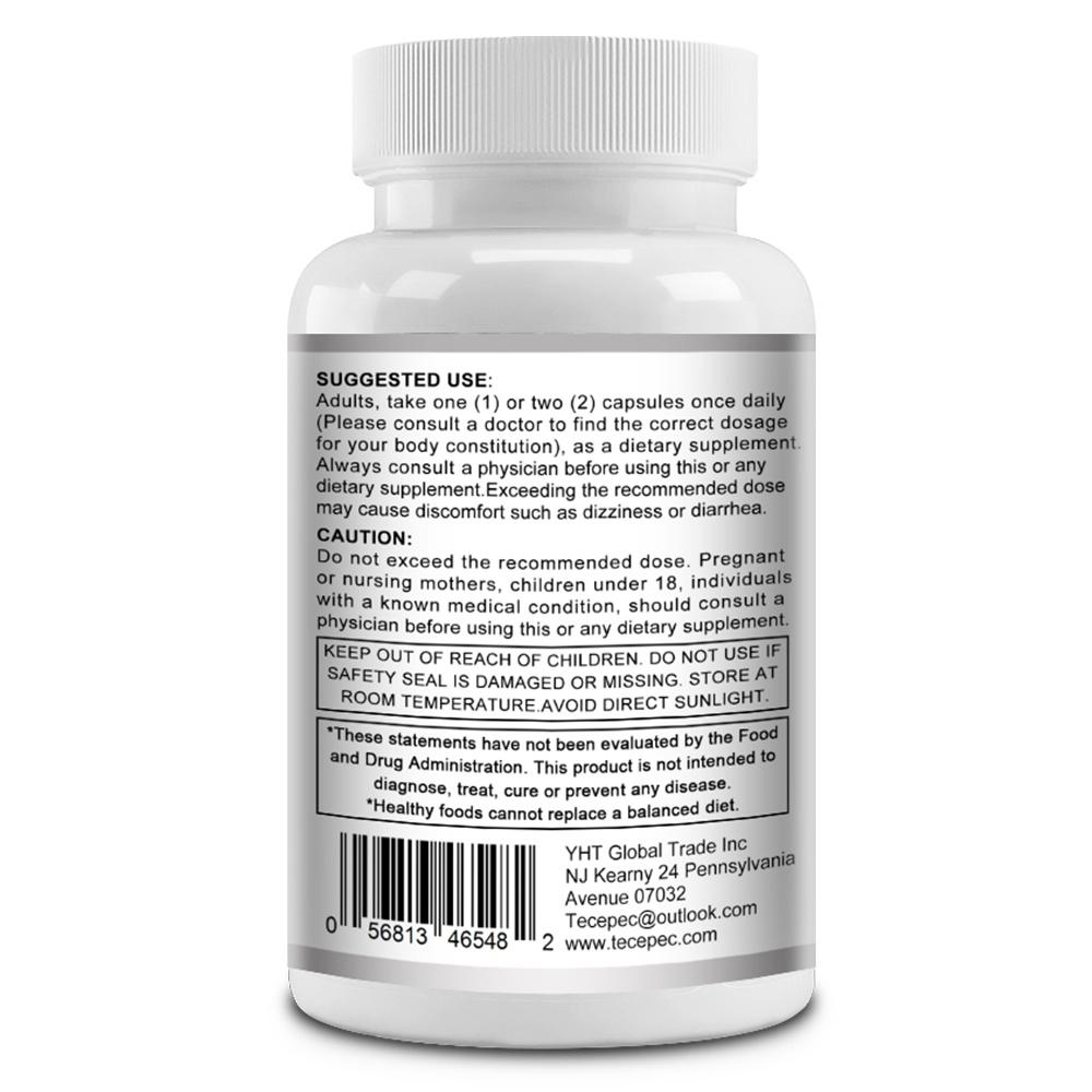 Tecepec Calcium 500mg + Vitamin D3, Bone Joint Support, 120 Caps