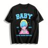 2025 Новая серия BABY K-POP Охотники на демонов Тематический жест «Сердце» Аниме-стиль Модный принт Топ Хлопковая футболка