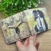 King of Death Notes Anime Cartoon Wallets for Kids