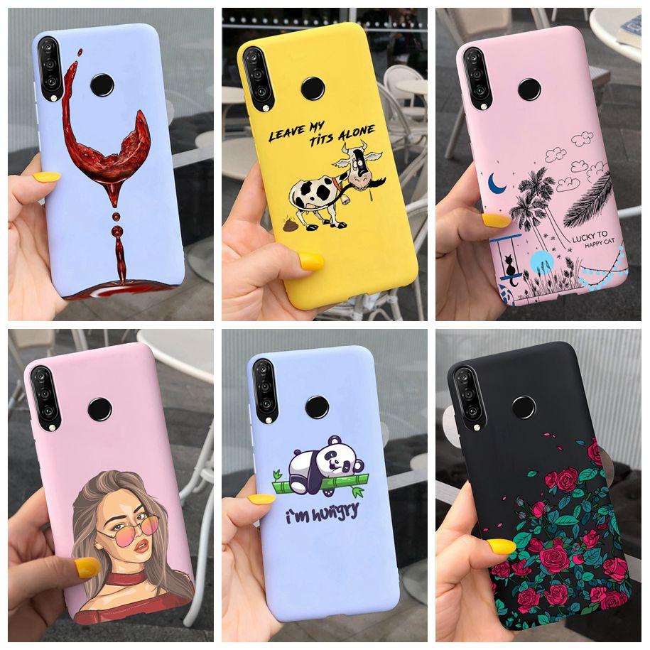 Honor 20S Case For Honor 20 Lite MAR-LX1H Phone Cover 6.15" Cartoon Painted Shockproof Bumper For Honor20S 20Lite Russian Fundas