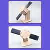 Kids 3D Wooden Puzzles Solar Power STEM Toy DIY Space Satellite Model Craft Educational Science Building Kit