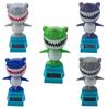 Car Ornament Solar Swing Shark Bobbling Dancing Toys Shaking Head Toy Solar Powered Shark