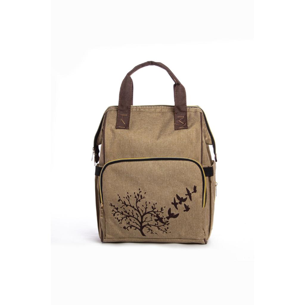 Черно-серый рюкзак для ухода за мамой и ребенком с бутылочкой-термосом, водонепроницаемая коляска с вешалкой