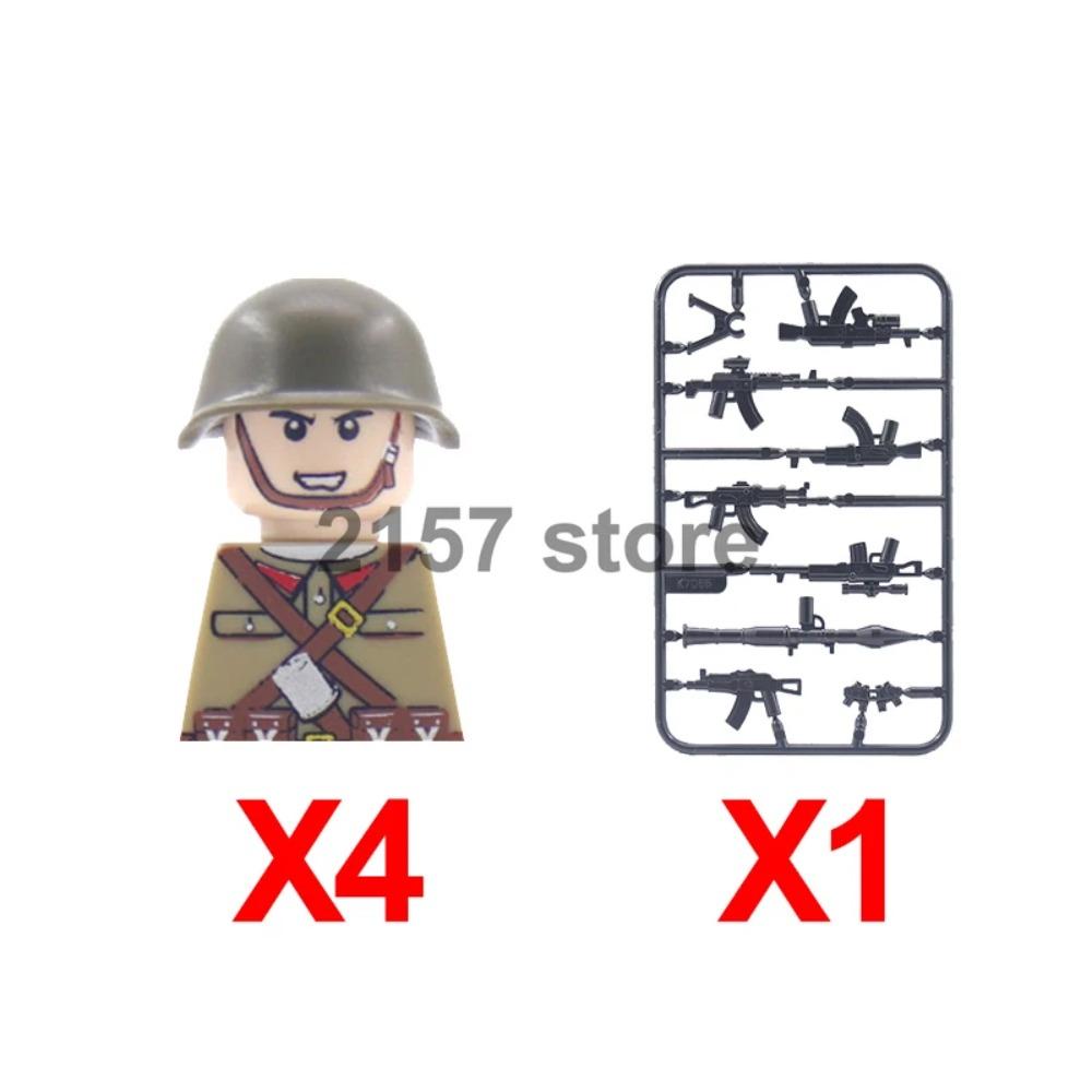 Военный Солдат Фигурка Строительный Блок Оружие Рейнджер Камуфляж Война во Вьетнаме US Special Forces KSK Медицинский Бандит Вор Игрушка Подарок