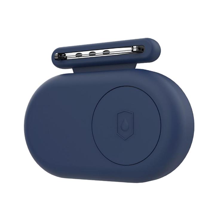 Waterproof Silicone Shockproof Protective Case With Metal Brooch Pin For Samsung Galaxy Smart Tag 2 Tracker