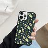Смешные Цветочные Авокадо Чехлы для Мобильного Телефона Чехол Для iPhone 17 Air 16 15 14 12 13 11 Pro MAX apple Plus Coque