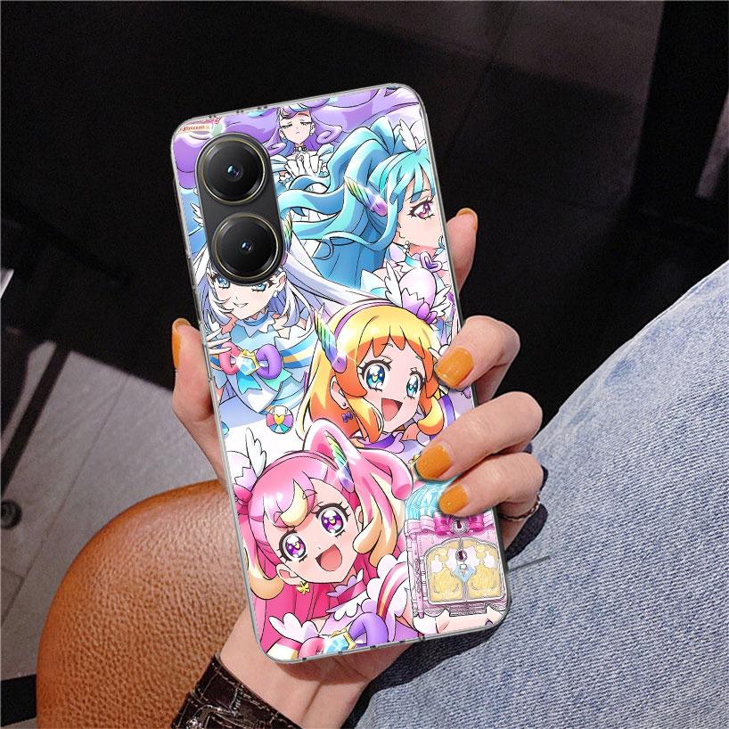 Чехол для телефона Pretty Cure для Xiaomi Poco X7 X6 X5 Pro F7 Ultra Redmi 15C 15 13C 13 12C 12 10 10A 10C 9 9A 9C 9T Покрытие Poco X