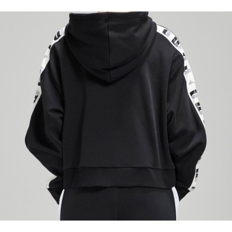 Puma Вязаная куртка на молнии с вышитым логотипом Женские куртки Черный 578594-01