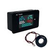 KWS-AC305 Ваттметр Измеритель мощности Двойной вольтметр AC 0-500В Напряжение 0-50кВт Анализаторы мощности Светодиодный счетчик электроэнергии AC 0-100А Детектор