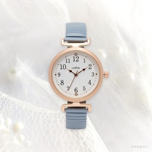 Fieldwork Women's Analog Watch with Metal Band and Bellows, Stainless Steel, 5 ATM Water Resistance, WP Nadi Blue, MKJ3015-3