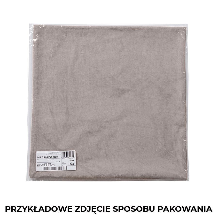 Misiaczek Poszewka Welwetowa Biała Dziecięca 40X40 Cm