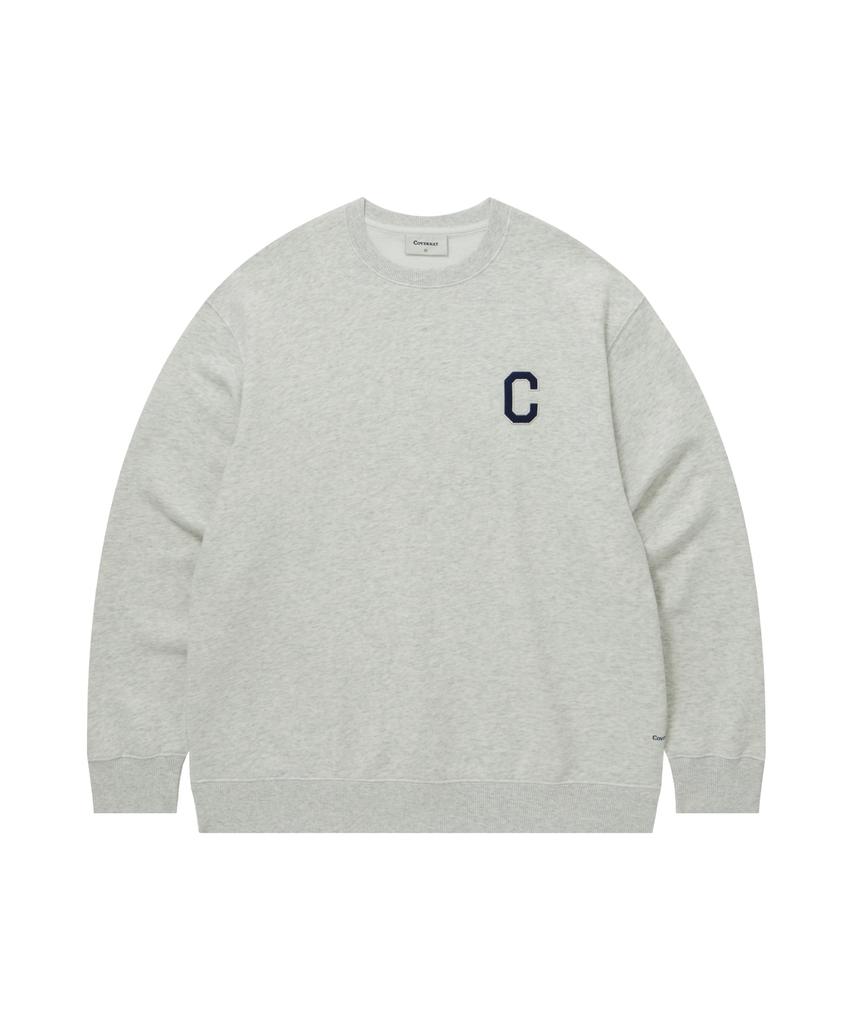 COVERNAT C Logo Sweatshirt Heather Gray