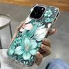Летний прозрачный ins стиль маленький свежий цветок защитный чехол iPhone13 противоударный магнитный чехол для мобильного телефона Apple 17Pro