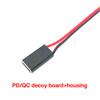 PD/QC Плата-обманка Быстрая зарядка USB Повышающий модуль Type-c PD2.0 PD3.0 9В 12В 15В 20В Триггер быстрой зарядки Детектор опроса с корпусом