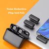 Mini Portable Noise Reduction Wireless Lavalier Microphone One To Two Vlog Audio Video Recording Microphone For IOS Android Type-C Plug-and-Play