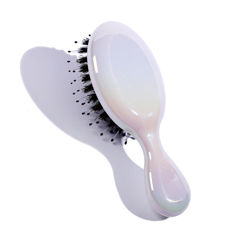 Портативная расческа для массажа кожи головы из щетины мини-свинки для детей