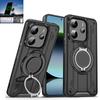Подходит для чехла для телефона Redmi Note 14 Pro Plus для Redmi Note 13 Pro 4G с держателем 360° Магнитный чехол для телефона для автомобиля