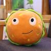 Cartoon Snacks Pillow Expression Pack Hamburger Grilled Sausage Popcorn French Fries Bread Ice Cream Doll Plush Toy